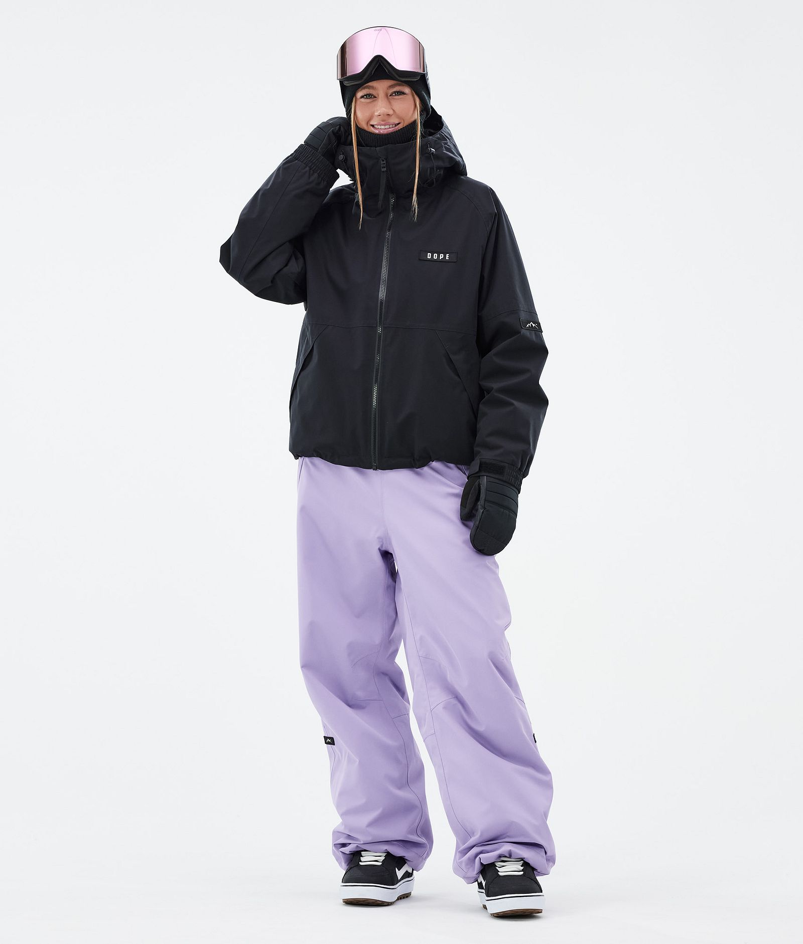 Big W Snowboard Bukser Dame Faded Violet Renewed, Billede 2 af 5