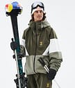 JT Spartan Manteau Ski Homme Olive Green/Whitish/Greenish