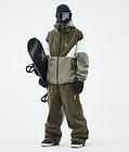 JT Big Snowboard Pants Men Greenish/Olive Green, Image 2 of 5