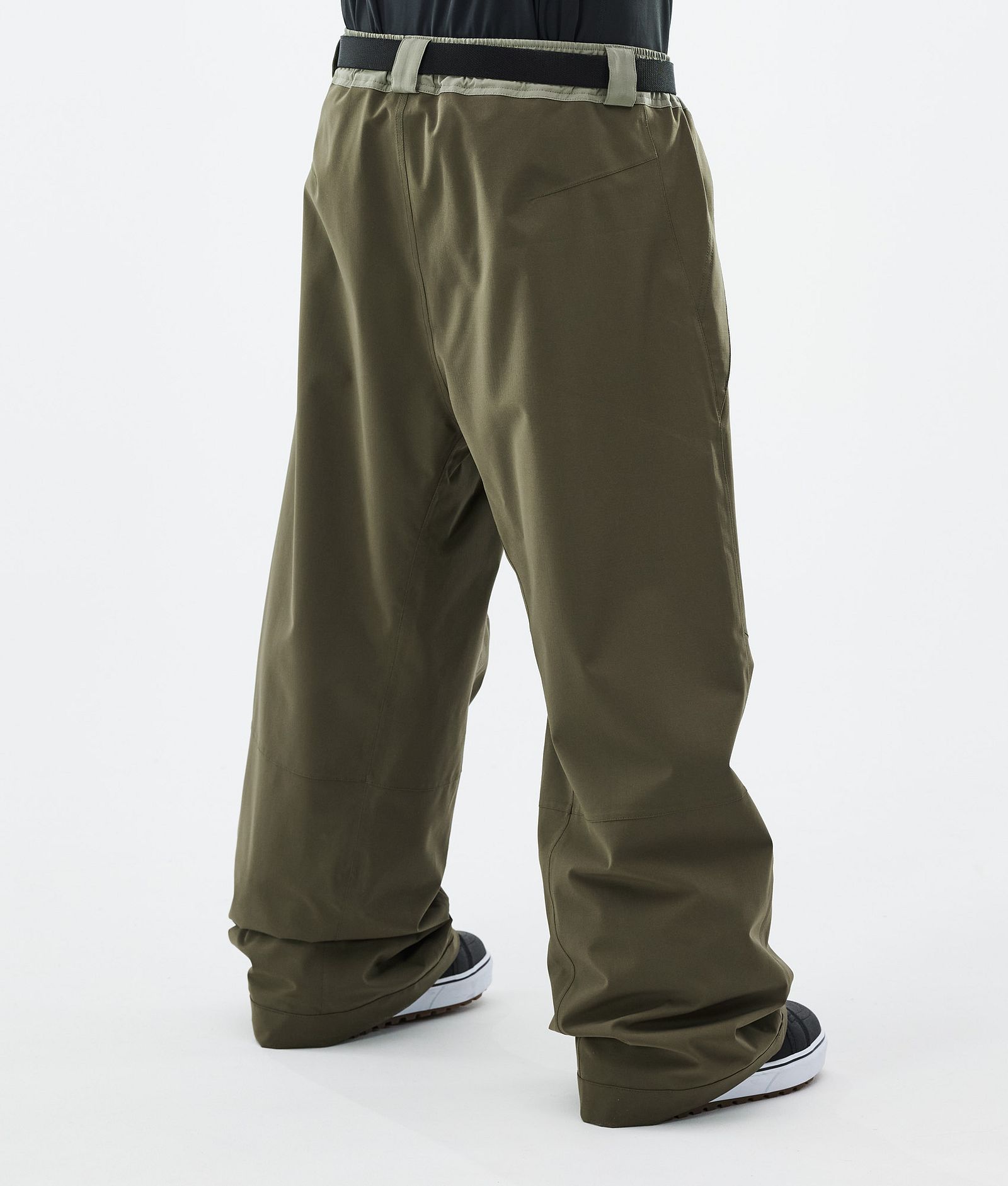 JT Big Snowboard Pants Men Greenish/Olive Green, Image 4 of 5