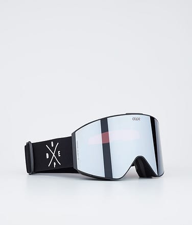 Sight Ski Goggles Black/Silver Mirror