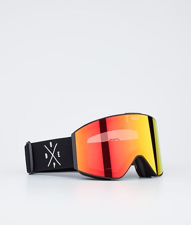 Sight Masque de ski Black/Red Mirror