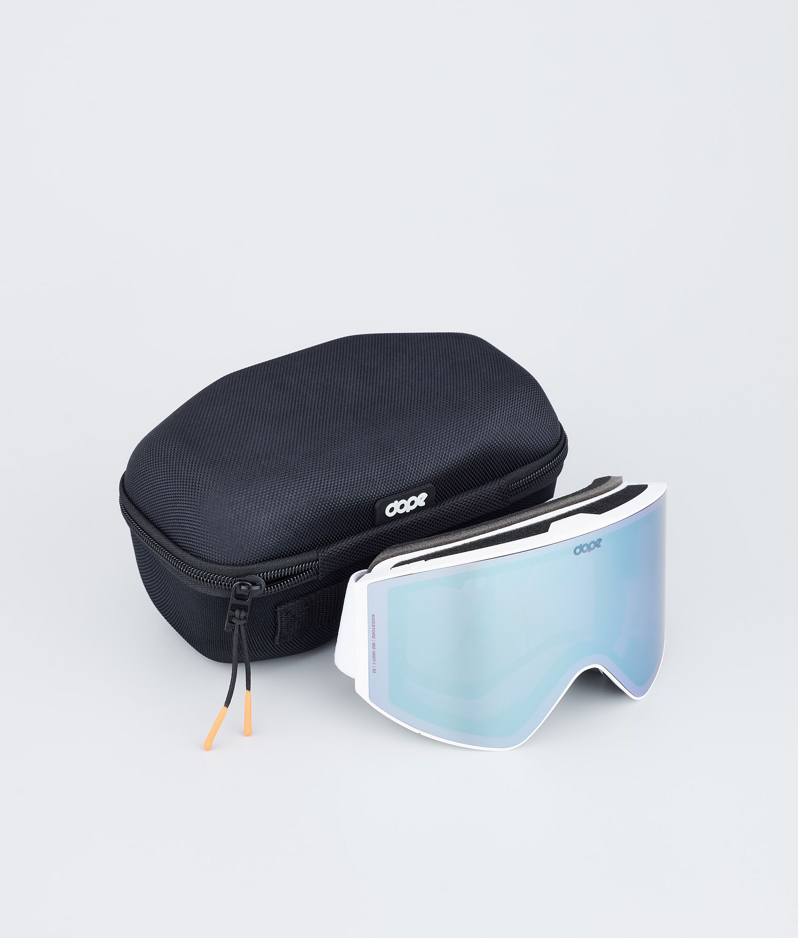 Sight Skibriller White/Blue Mirror, Billede 4 af 6