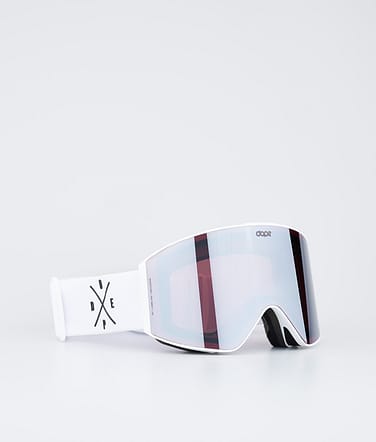 Sight Ski Goggles White/Silver Mirror