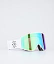 Sight Ski Goggles Men White/Green Mirror