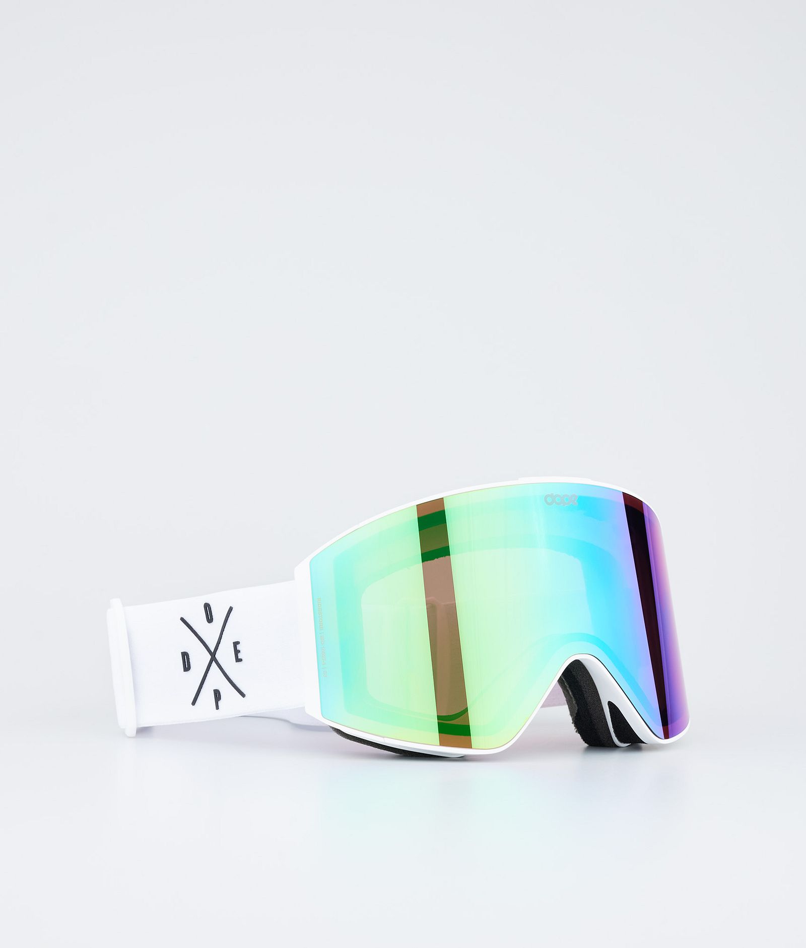 Sight Skibriller White/Green Mirror, Billede 1 af 6