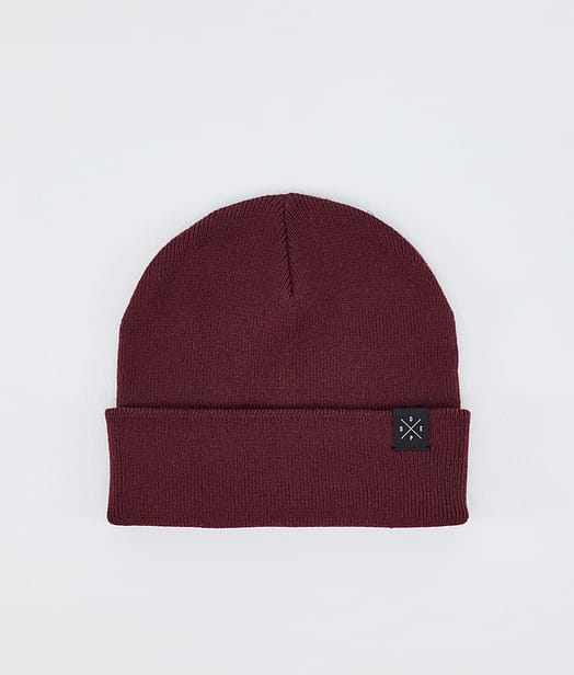 Dope Solitude Beanie Burgundy