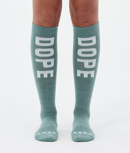 Essential Chaussettes de ski Faded Green