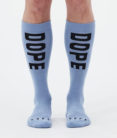 Essential Ski Socks Soft Blue