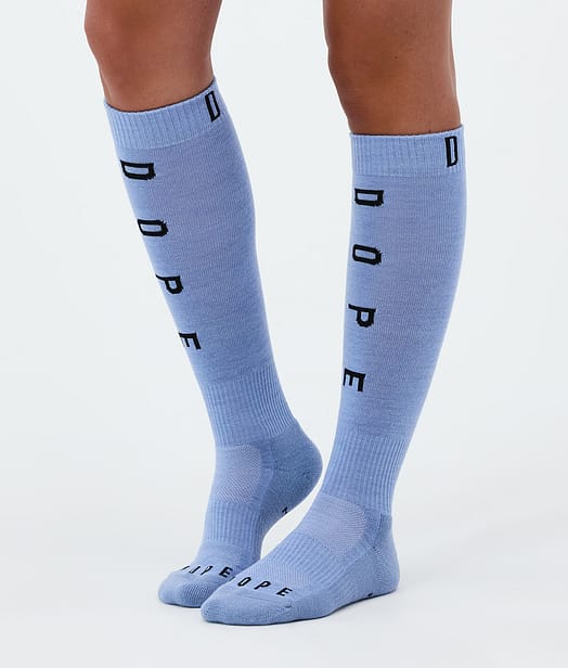 Dope Essential スキーソックス Soft Blue