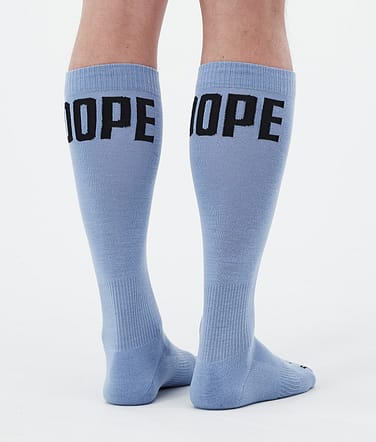 Essential Ski Socks Soft Blue