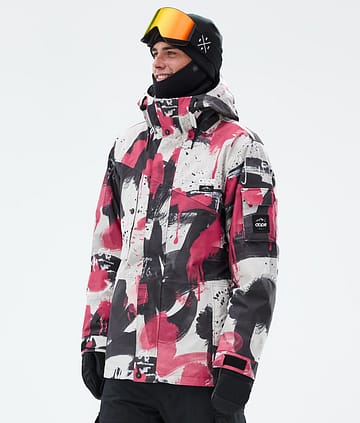 Dope Snow Adept Snowboard Jacket Men Doodle