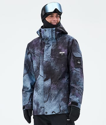 Dope Snow Adept Snowboard Jacket Men Jungle Purple