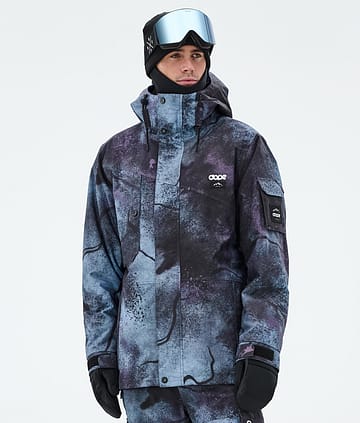 Dope Snow Adept Snowboard Jacket Men Jungle Purple