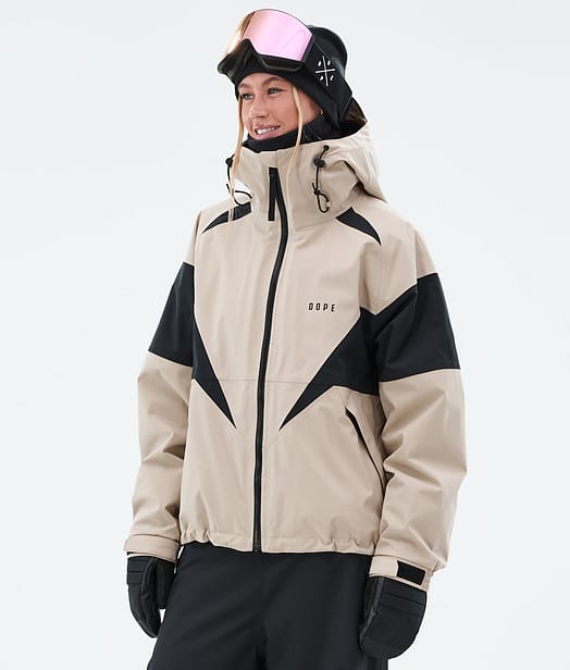 Spartan W Bunda na Snowboard Dámské Spike Sand/Black