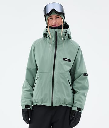 Spartan W Ski Jacket Women Faded Green