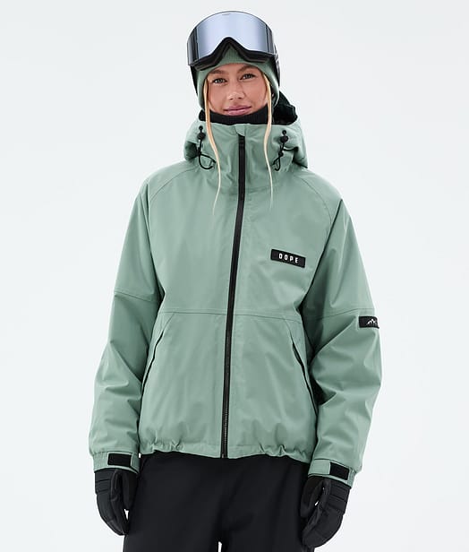 Spartan W Bunda na Snowboard Dámské Faded Green
