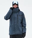 Blizzard Full Zip Bunda na Snowboard Pánské Metal Blue
