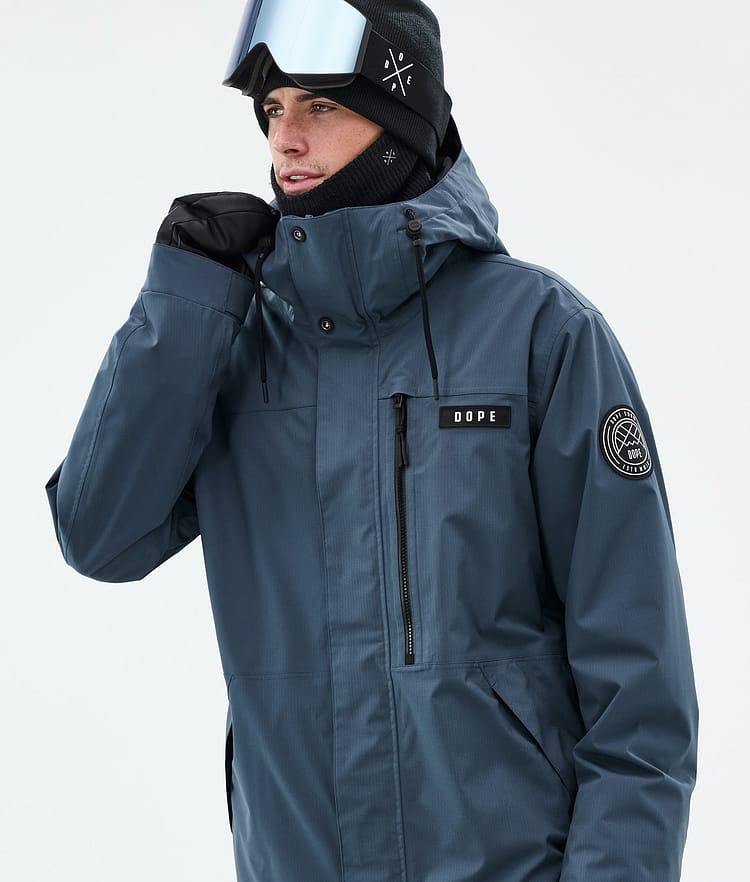 Blizzard Full Zip Bunda na Snowboard Pánské Metal Blue, Obrázek 2 z 10