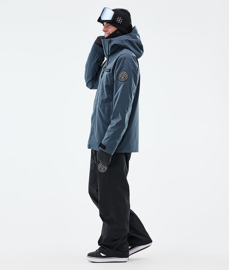 Blizzard Full Zip Bunda na Snowboard Pánské Metal Blue, Obrázek 4 z 10