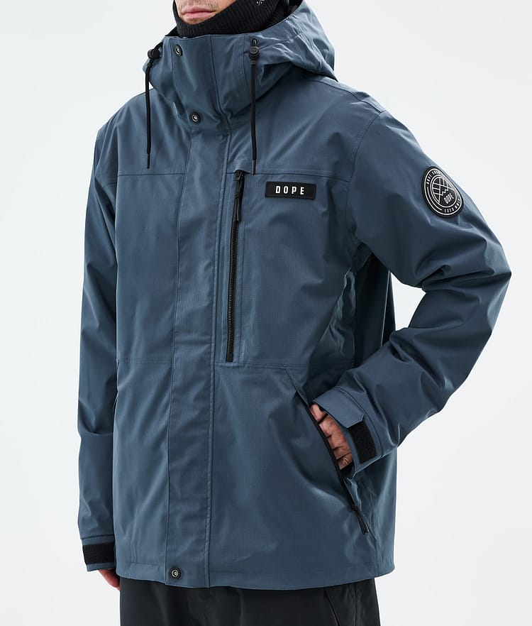Blizzard Full Zip Bunda na Snowboard Pánské Metal Blue, Obrázek 8 z 10