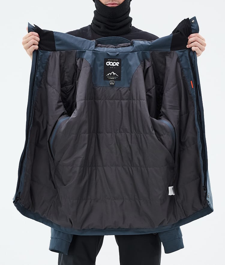 Blizzard Full Zip Bunda na Snowboard Pánské Metal Blue, Obrázek 10 z 10