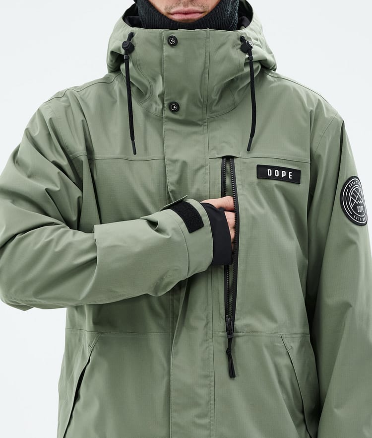 Blizzard Full Zip Chaqueta Snowboard Hombre Moss Green, Imagen 8 de 9