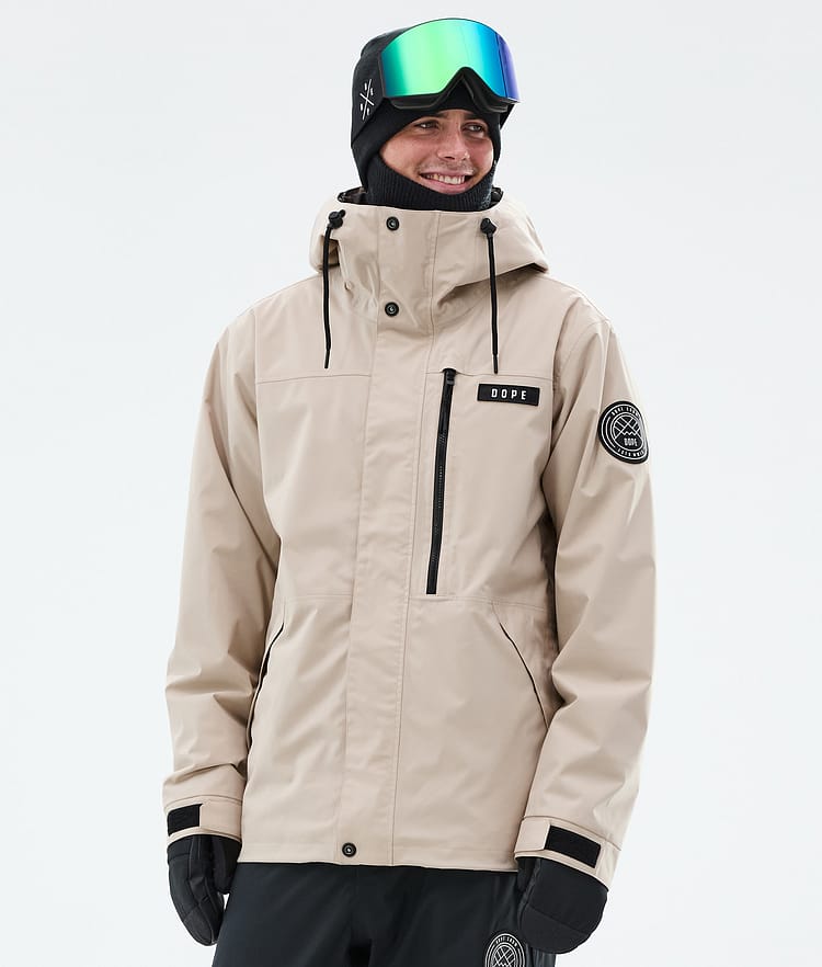 Blizzard Full Zip Bunda na Snowboard Pánské Sand, Obrázek 1 z 9