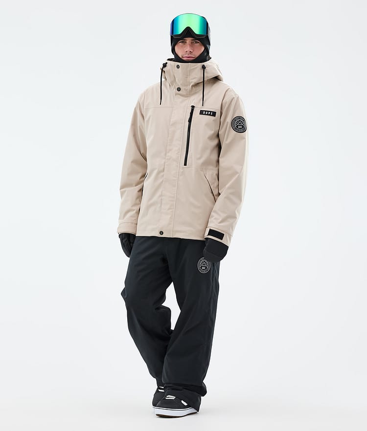 Blizzard Full Zip Bunda na Snowboard Pánské Sand, Obrázek 2 z 9