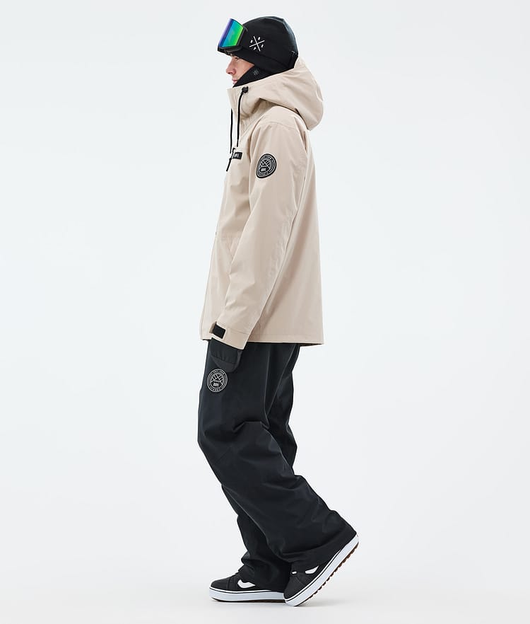 Blizzard Full Zip Bunda na Snowboard Pánské Sand, Obrázek 3 z 9