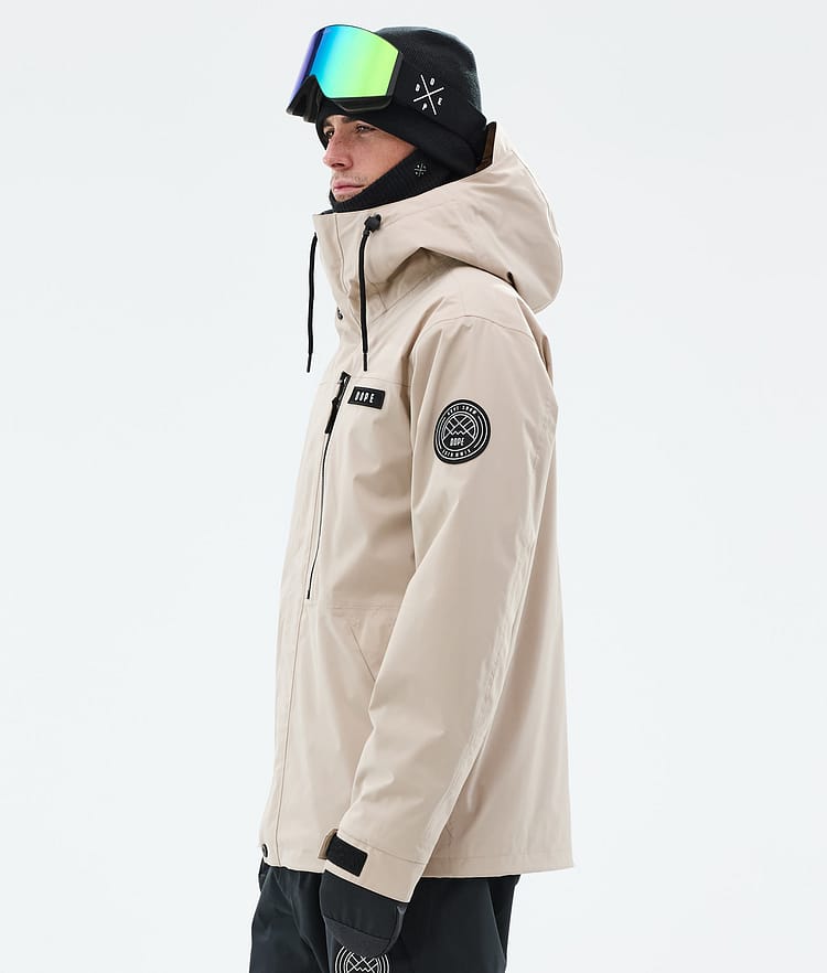 Blizzard Full Zip Bunda na Snowboard Pánské Sand, Obrázek 5 z 9