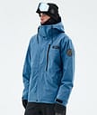 Blizzard Full Zip Bunda na Snowboard Pánské Blue Steel