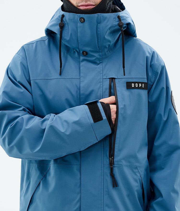 Blizzard Full Zip Chaqueta Snowboard Hombre Blue Steel, Imagen 8 de 9