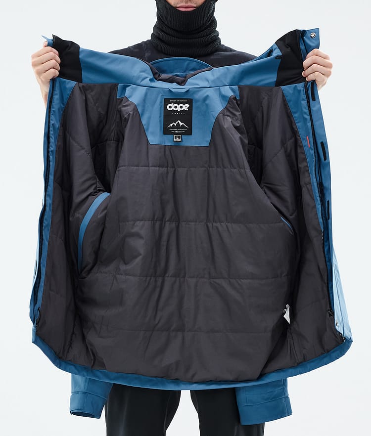 Blizzard Full Zip Chaqueta Snowboard Hombre Blue Steel, Imagen 9 de 9