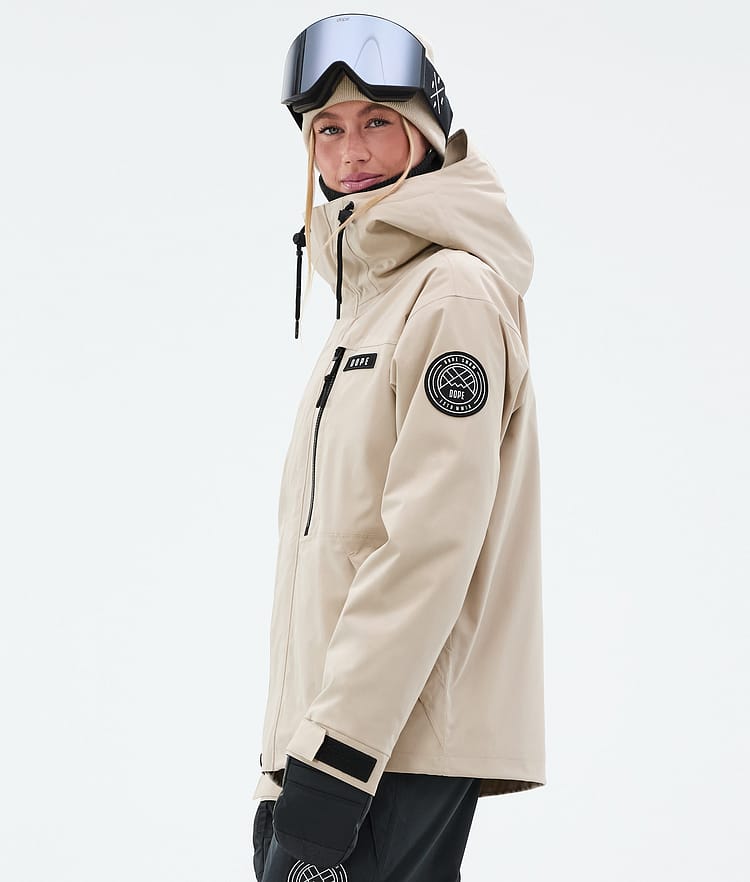 Blizzard W Full Zip Bunda na Snowboard Dámské Sand, Obrázek 5 z 9
