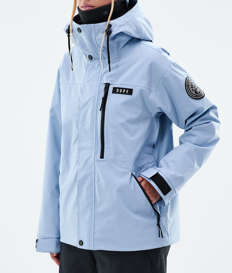 Blizzard W Full Zip Chaqueta Snowboard Mujer Light Blue, Imagen 7 de 9