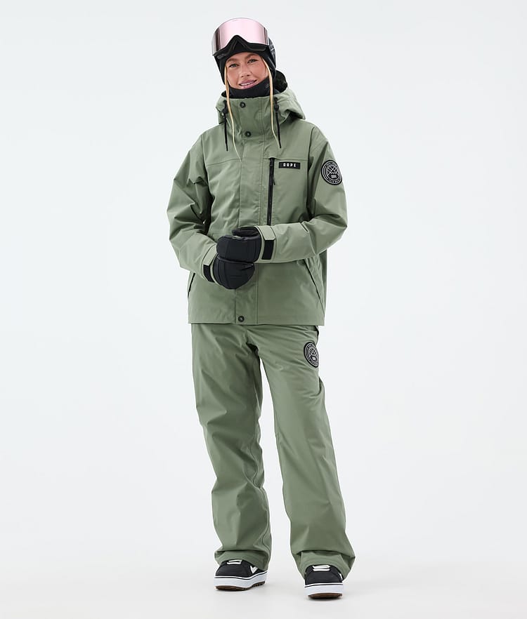 Blizzard W Full Zip Chaqueta Snowboard Mujer Moss Green, Imagen 2 de 9