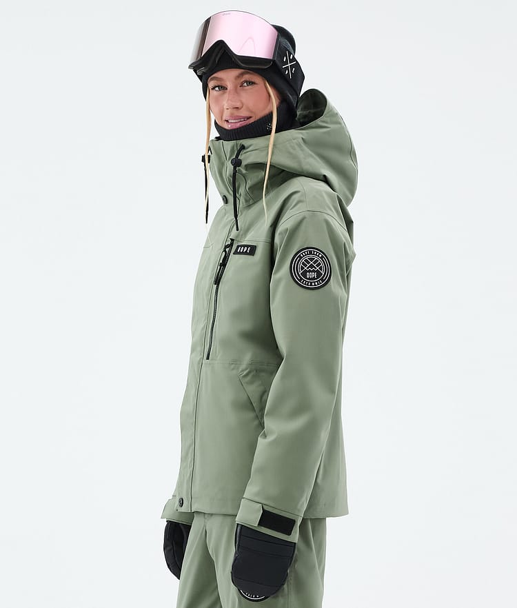 Blizzard W Full Zip Chaqueta Snowboard Mujer Moss Green, Imagen 5 de 9