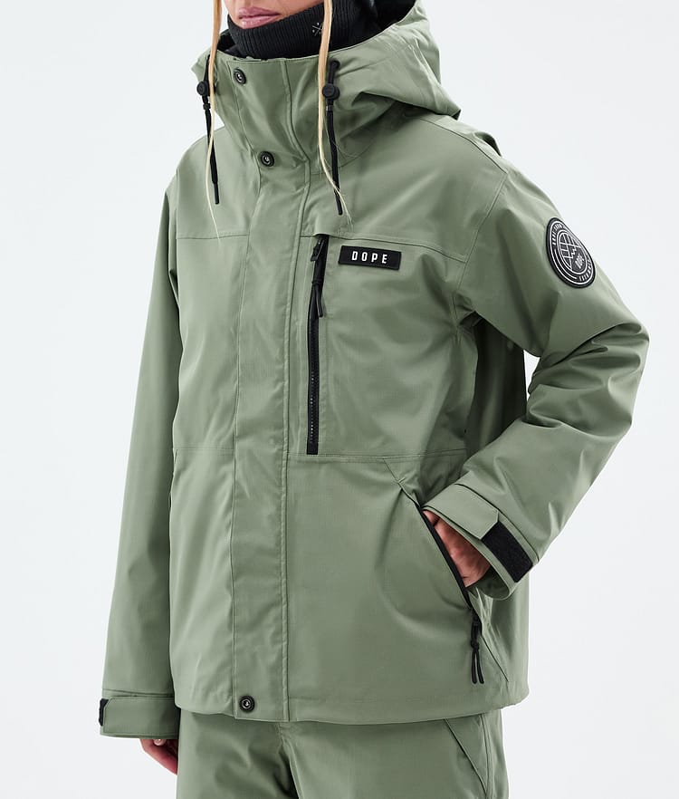 Blizzard W Full Zip Chaqueta Snowboard Mujer Moss Green, Imagen 7 de 9