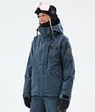 Blizzard W Full Zip Bunda na Snowboard Dámské Metal Blue