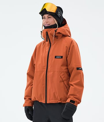 Dope Snow Spartan W Snowboard Jacket Women Burned Orange