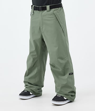 Big Snowboard Pants Men Moss Green