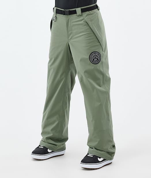 Dope Blizzard W Pantalones Snowboard Mujer Moss Green
