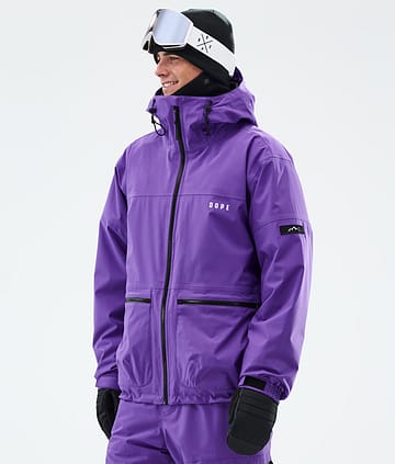 Dope Snow Vertex Snowboard Jacket Men Vivid Purple