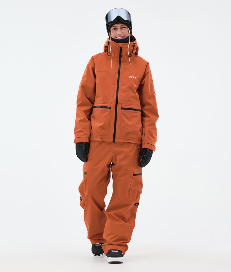 Vertex W Chaqueta Snowboard Mujer Burned Orange, Imagen 2 de 8
