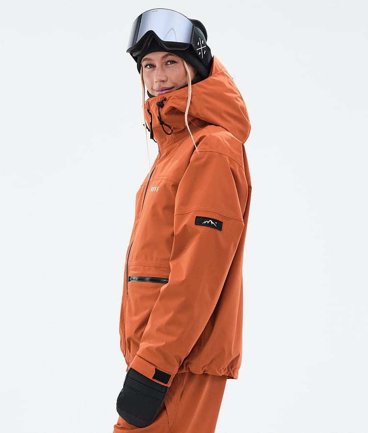 Vertex W Chaqueta Snowboard Mujer Burned Orange, Imagen 5 de 8