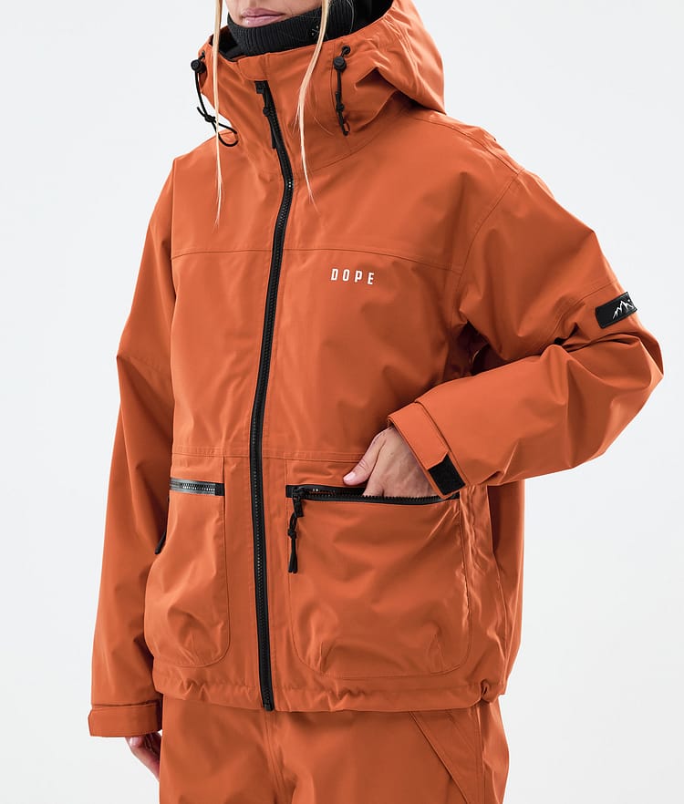 Vertex W Chaqueta Snowboard Mujer Burned Orange, Imagen 7 de 8