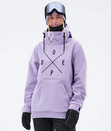 Dope Snow Yeti W Snowboard Jacket Women 2X-Up Faded Violet