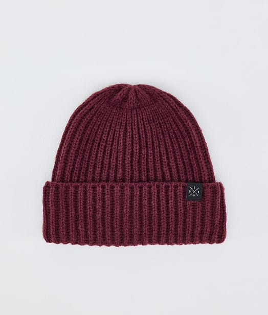 Chunky ビーニー帽 Burgundy