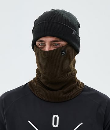 2X-Up Knitted Facemask Dark Brown